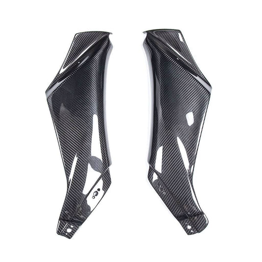 Pre-preg Carbon Fibre Dashboard Side Panel Covers for Yamaha R1 2020-2024 - Carbon Factory