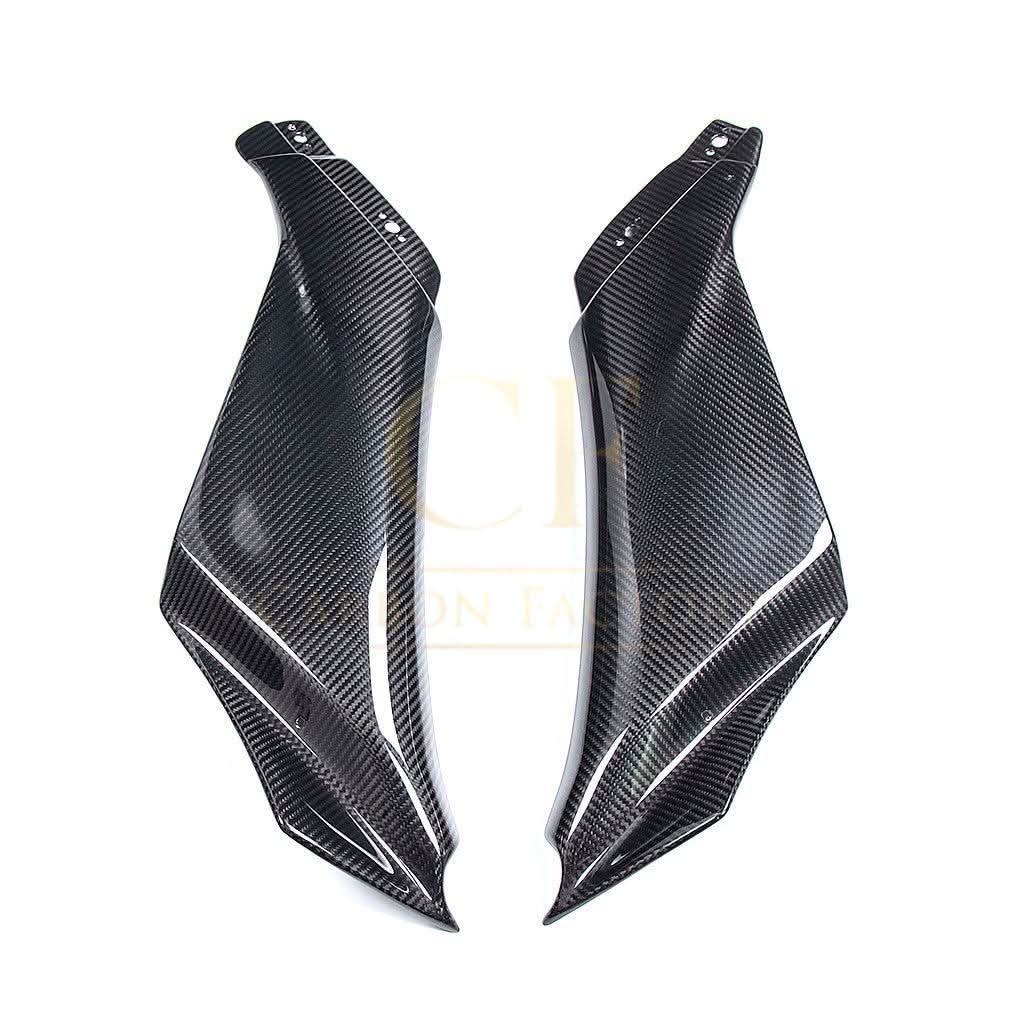 Pre-preg Carbon Fibre Dashboard Side Panel Covers for Yamaha R1 2020-2024 - Carbon Factory