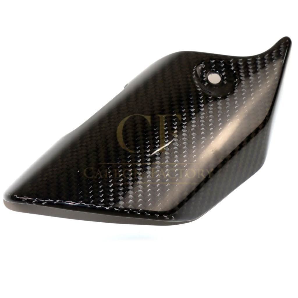 Pre-preg Carbon Fibre Exhaust Cover for Yamaha R1 2015-2019 - Carbon Factory