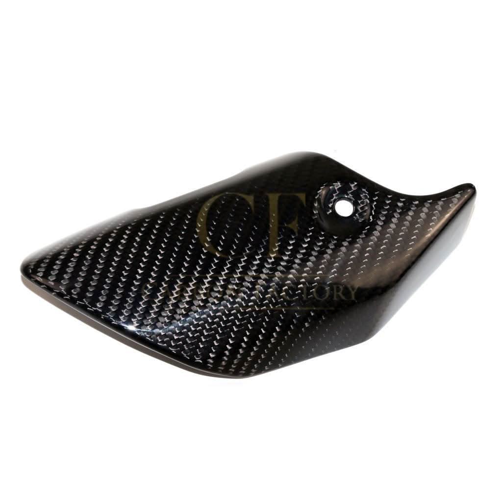 Pre-preg Carbon Fibre Exhaust Cover for Yamaha R1 2015-2019 - Carbon Factory