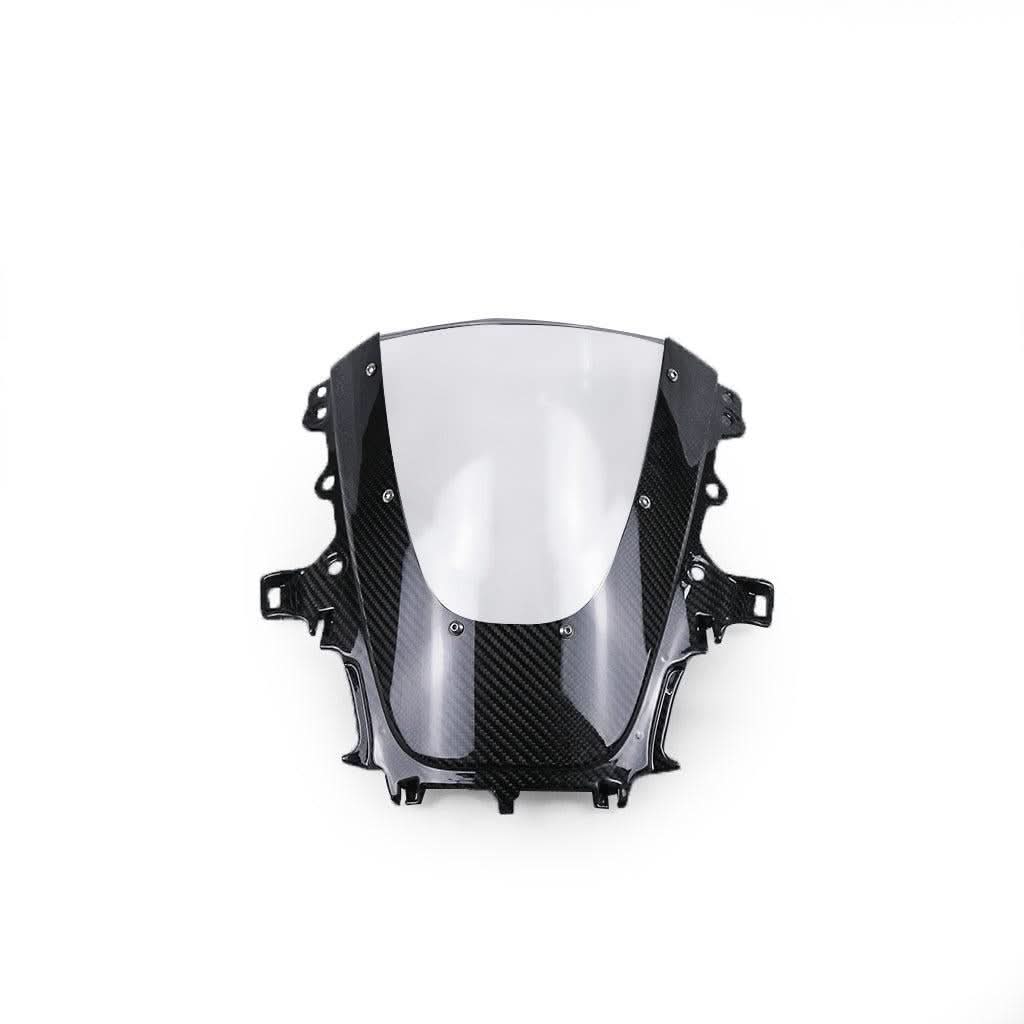 Pre-preg Carbon Fibre Fairing Screen With transparent glass for Yamaha R1 2020-2024 - Carbon Factory