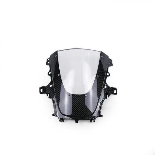 Pre-preg Carbon Fibre Fairing Screen With transparent glass for Yamaha R1 2020-2024 - Carbon Factory