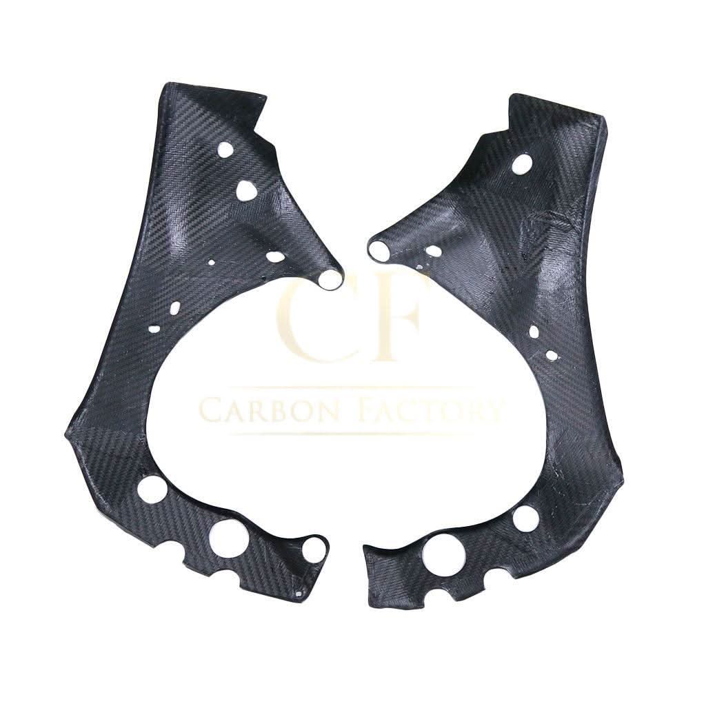 Pre-preg Carbon Fibre Frame Covers for Yamaha R1 2015-2024 - Carbon Factory