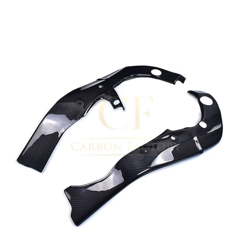 Pre-preg Carbon Fibre Frame Covers for Yamaha R6 2017-2022 - Carbon Factory