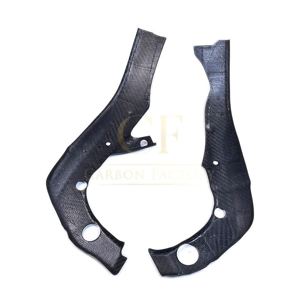 Pre-preg Carbon Fibre Frame Covers for Yamaha R6 2017-2022 - Carbon Factory