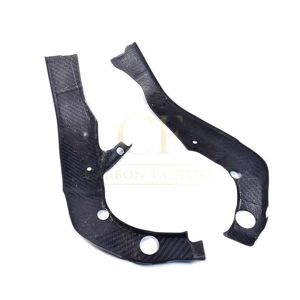 Pre-preg Carbon Fibre Frame Covers for Yamaha R6 2017-2022 - Carbon Factory