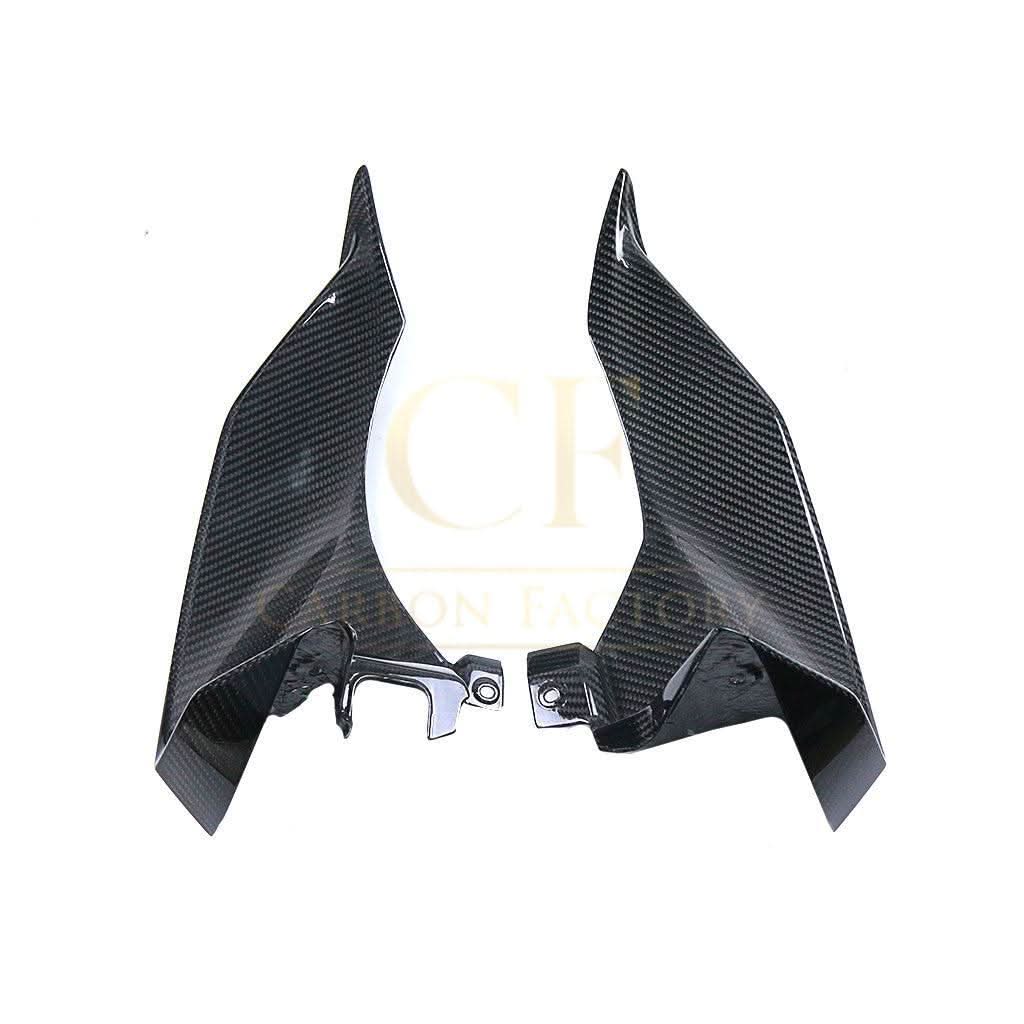 Pre-preg Carbon Fibre Front Dash Panel Side Covers for Yamaha R1 2020-2024 - Carbon Factory