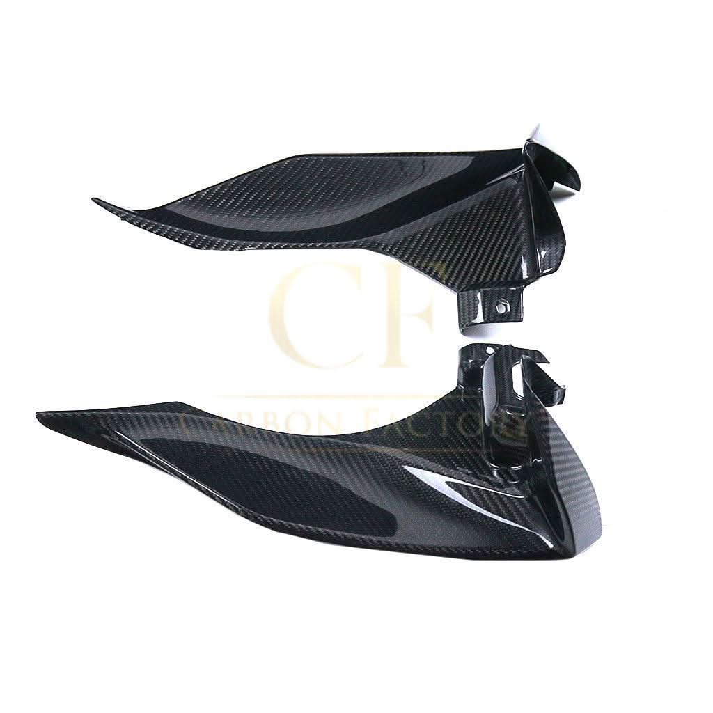 Pre-preg Carbon Fibre Front Dash Panel Side Covers for Yamaha R1 2020-2024 - Carbon Factory