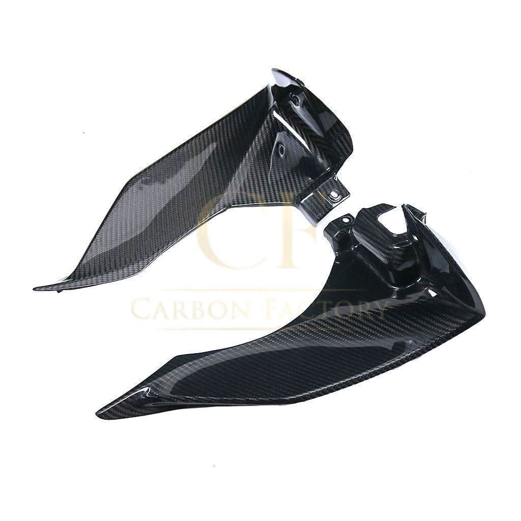 Pre-preg Carbon Fibre Front Dash Panel Side Covers for Yamaha R1 2020-2024 - Carbon Factory