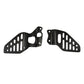 Pre-preg Carbon Fibre Heel Plates for Yamaha R6 2008-2015 - Carbon Factory
