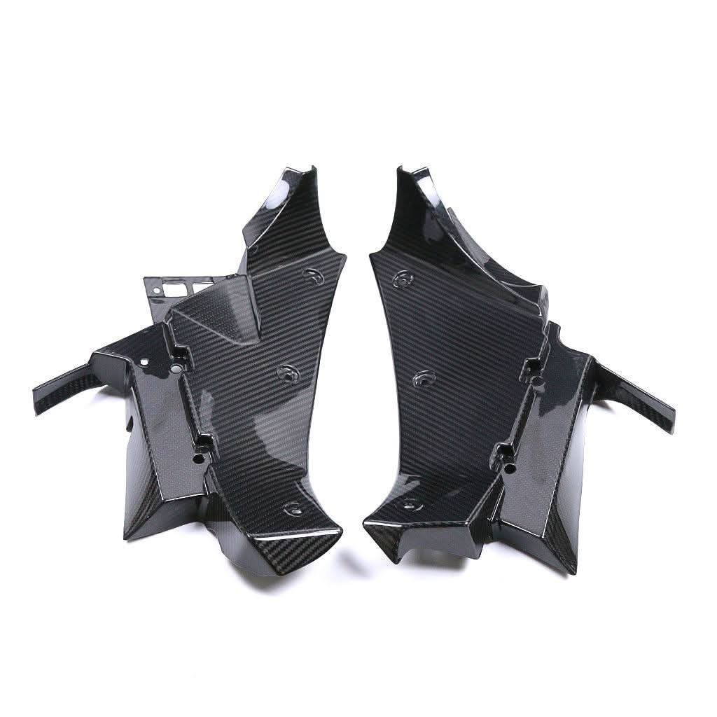 Pre-preg Carbon Fibre Instrument Side Panels for Yamaha R7 2022-Present - Carbon Factory