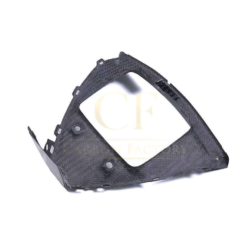 Pre-preg Carbon Fibre Radiator Guard for Yamaha R1 2020-2024 - Carbon Factory