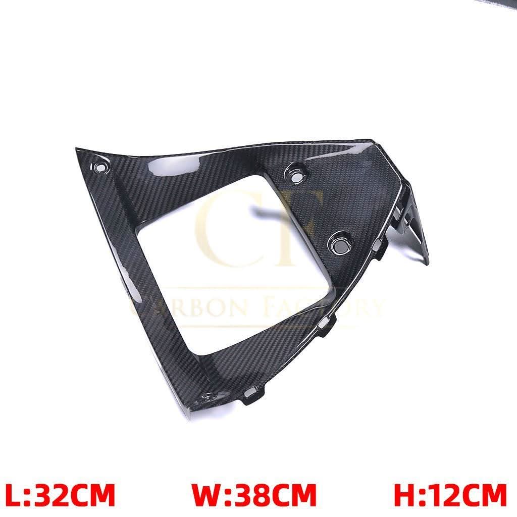 Pre-preg Carbon Fibre Radiator Guard for Yamaha R1 2020-2024 - Carbon Factory