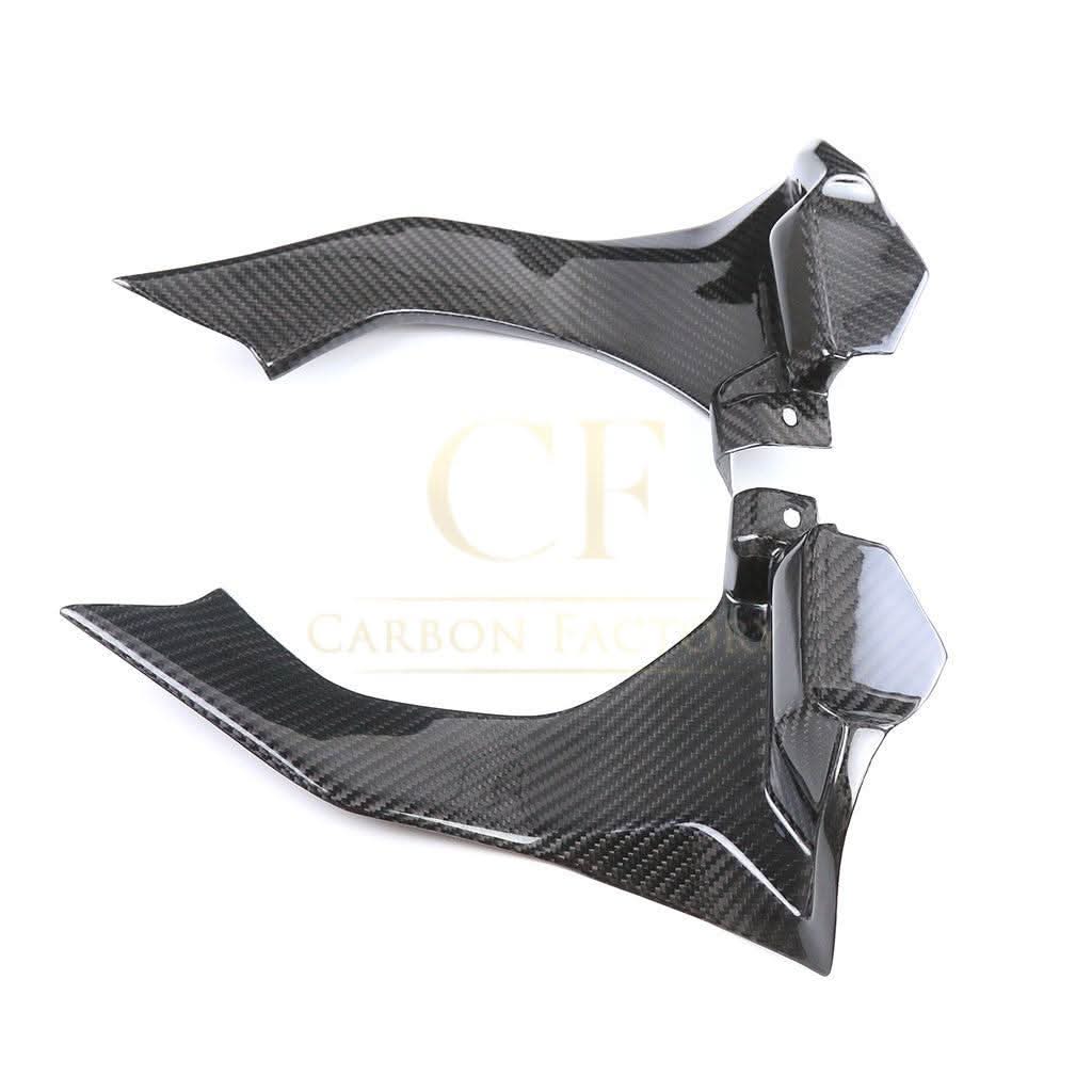 Pre-preg Carbon Fibre Ram Intake Tube Covers Dash Fairing for Yamaha R1 2015-2019 - Carbon Factory