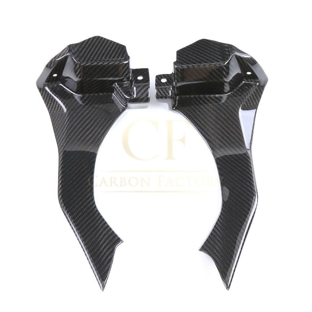 Pre-preg Carbon Fibre Ram Intake Tube Covers Dash Fairing for Yamaha R1 2015-2019 - Carbon Factory
