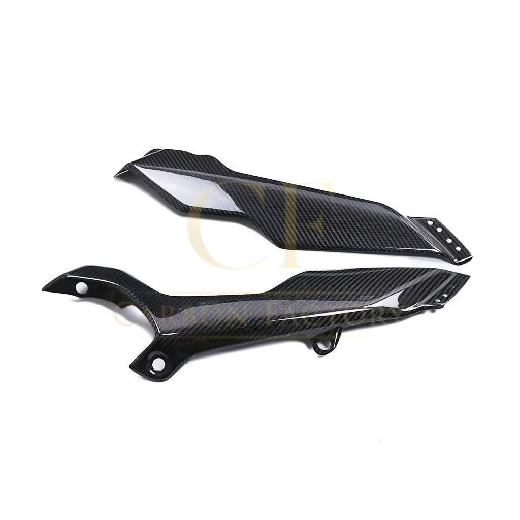 Pre-preg Carbon Fibre Seat Lower Side Panels for Yamaha R7 2022-Present - Carbon Factory