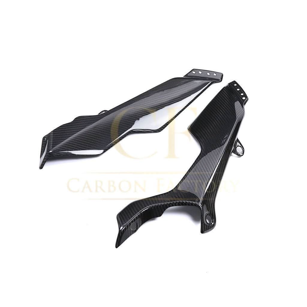 Pre-preg Carbon Fibre Seat Lower Side Panels for Yamaha R7 2022-Present - Carbon Factory