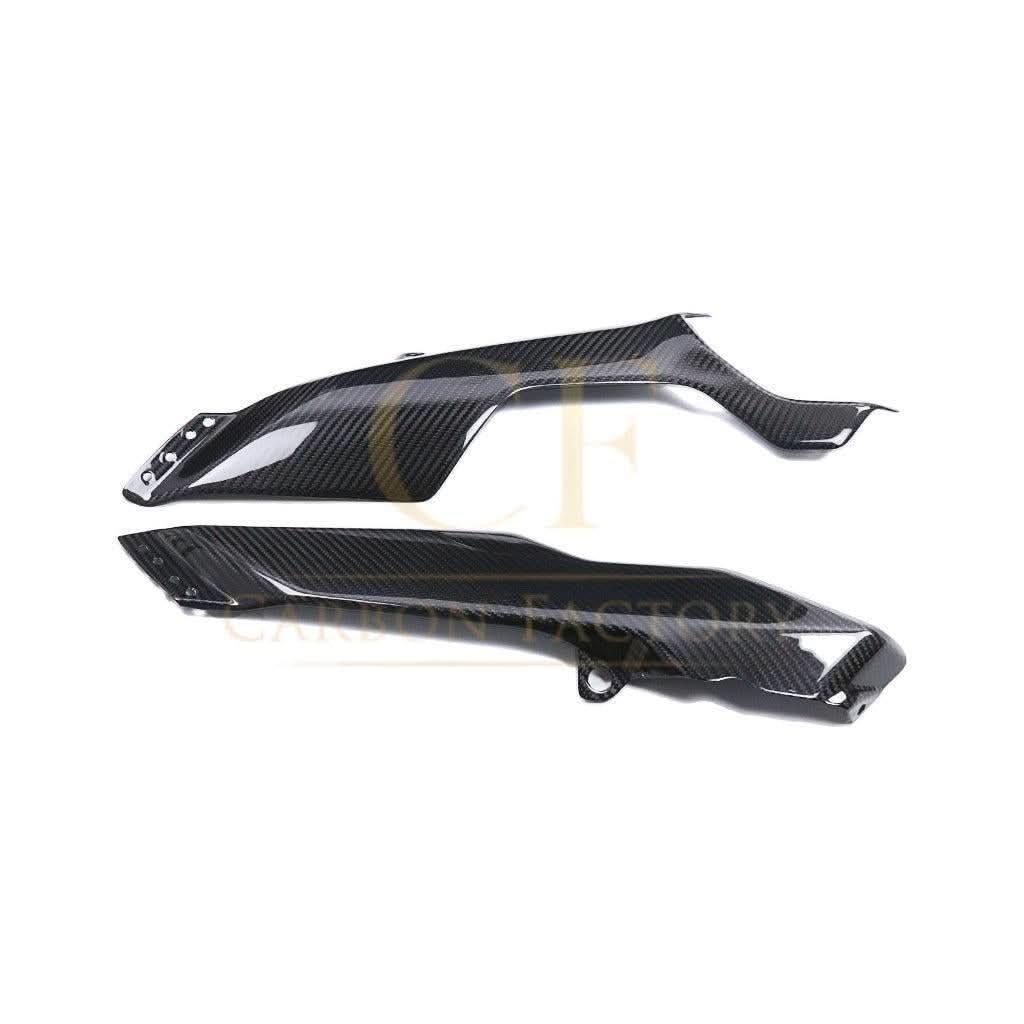 Pre-preg Carbon Fibre Seat Lower Side Panels for Yamaha R7 2022-Present - Carbon Factory