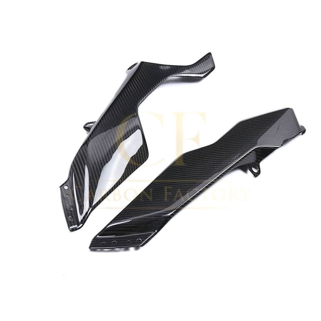 Pre-preg Carbon Fibre Seat Lower Side Panels for Yamaha R7 2022-Present - Carbon Factory