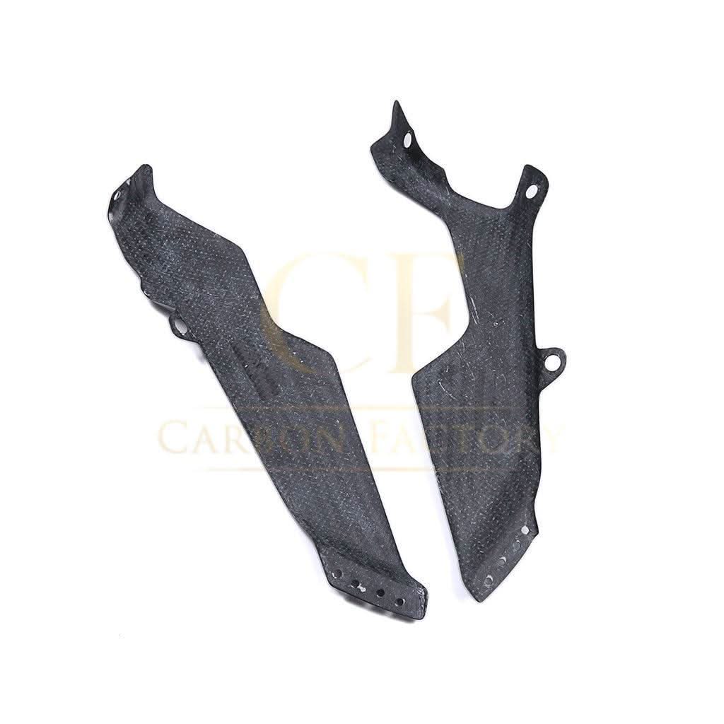 Pre-preg Carbon Fibre Seat Lower Side Panels for Yamaha R7 2022-Present - Carbon Factory