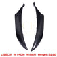 Pre-preg Carbon Fibre Side Fairings B for Yamaha R6 2008-2015 - Carbon Factory