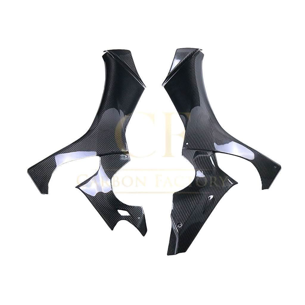 Pre-preg Carbon Fibre Side Fairings for Yamaha R1 2020-2024 - Carbon Factory