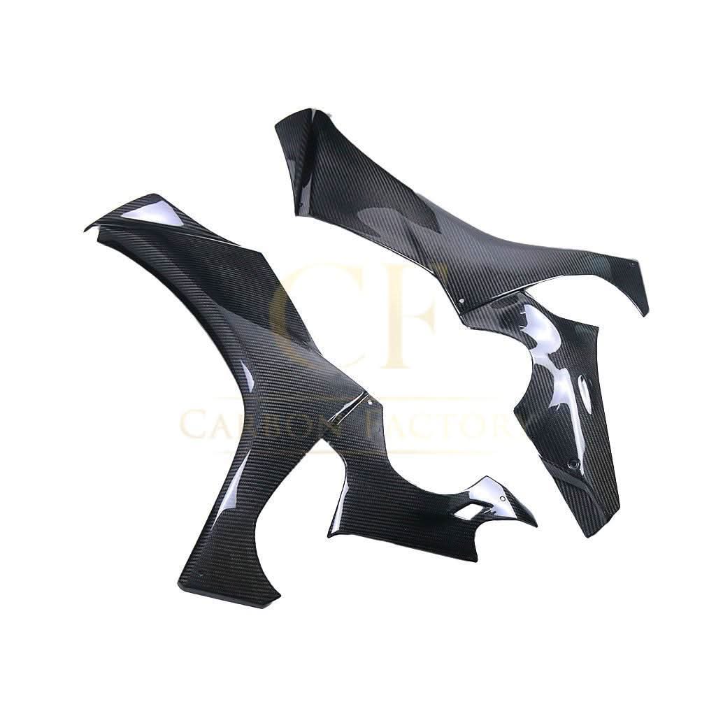 Pre-preg Carbon Fibre Side Fairings for Yamaha R1 2020-2024 - Carbon Factory