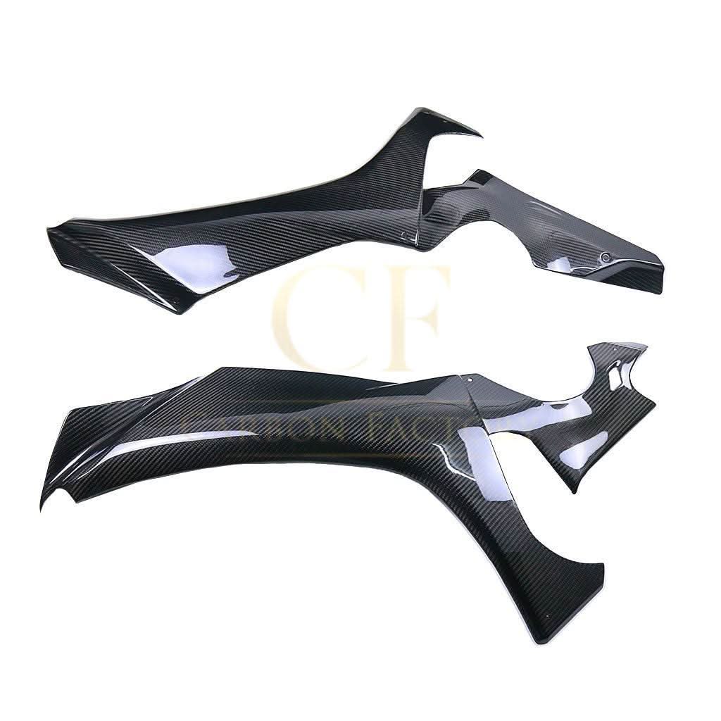 Pre-preg Carbon Fibre Side Fairings for Yamaha R1 2020-2024 - Carbon Factory