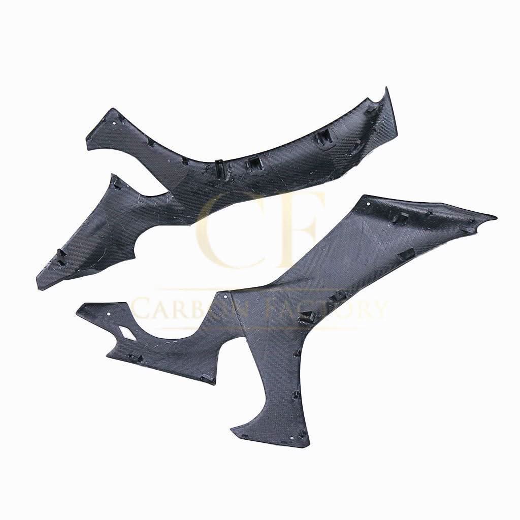 Pre-preg Carbon Fibre Side Fairings for Yamaha R1 2020-2024 - Carbon Factory