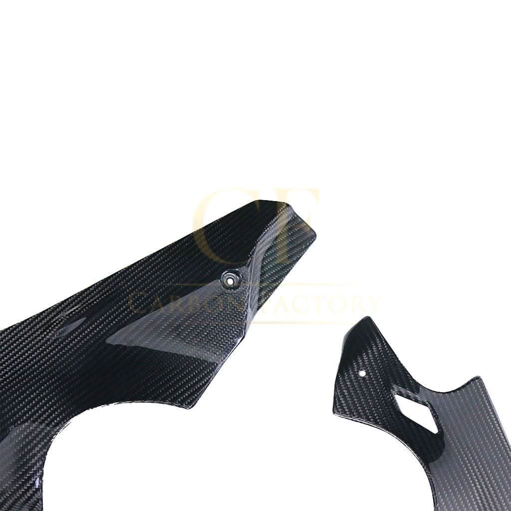 Pre-preg Carbon Fibre Side Fairings for Yamaha R1 2020-2024 - Carbon Factory