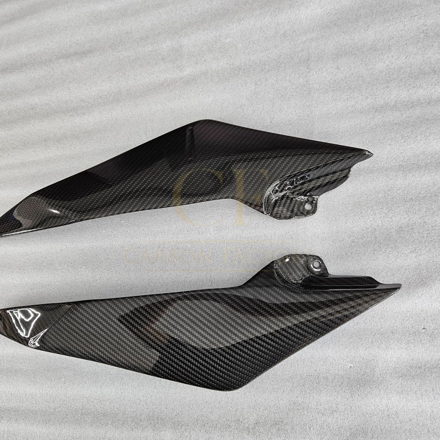 Pre-preg Carbon Fibre Side Panels for Yamaha R6 2008-2015 - Carbon Factory