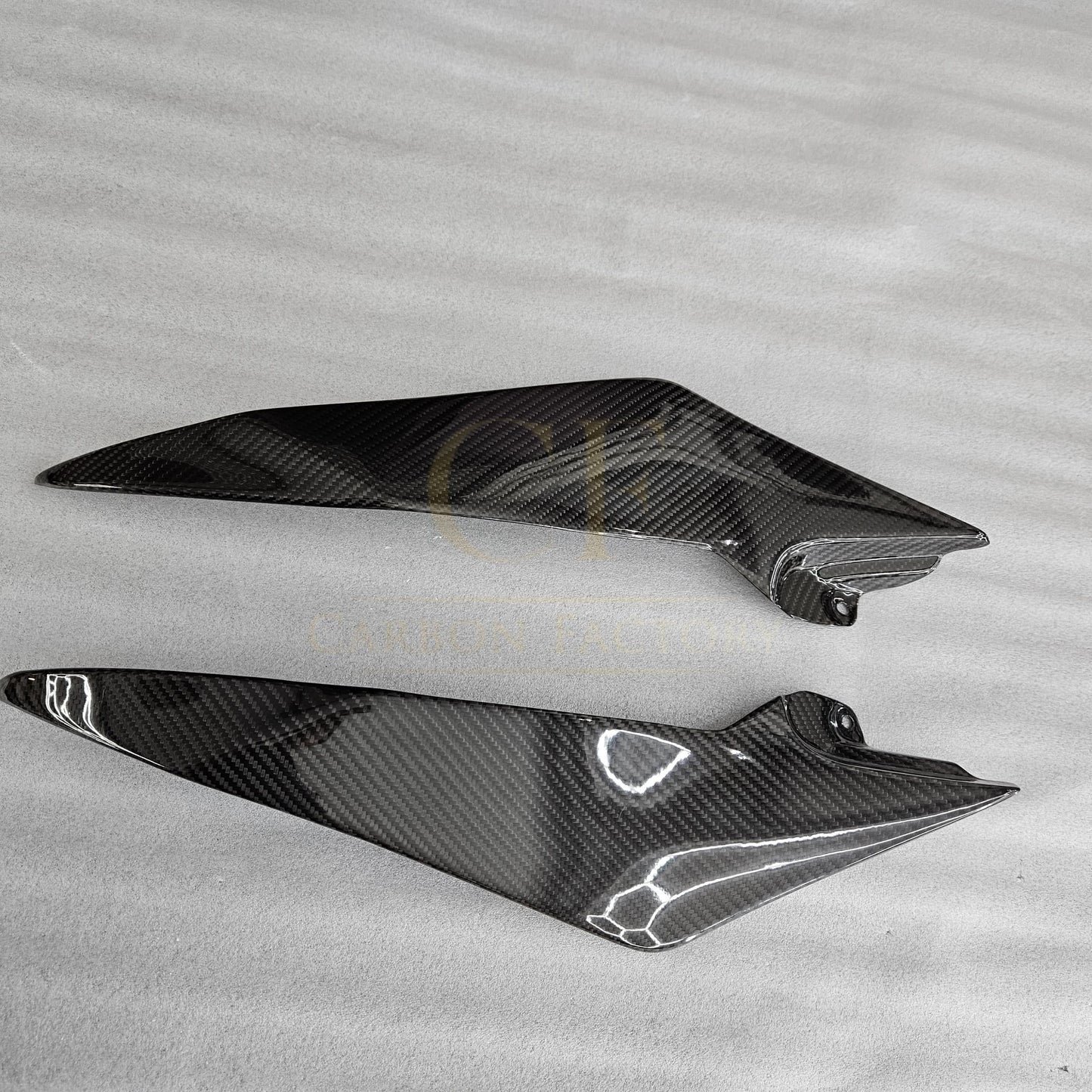 Pre-preg Carbon Fibre Side Panels for Yamaha R6 2008-2015 - Carbon Factory