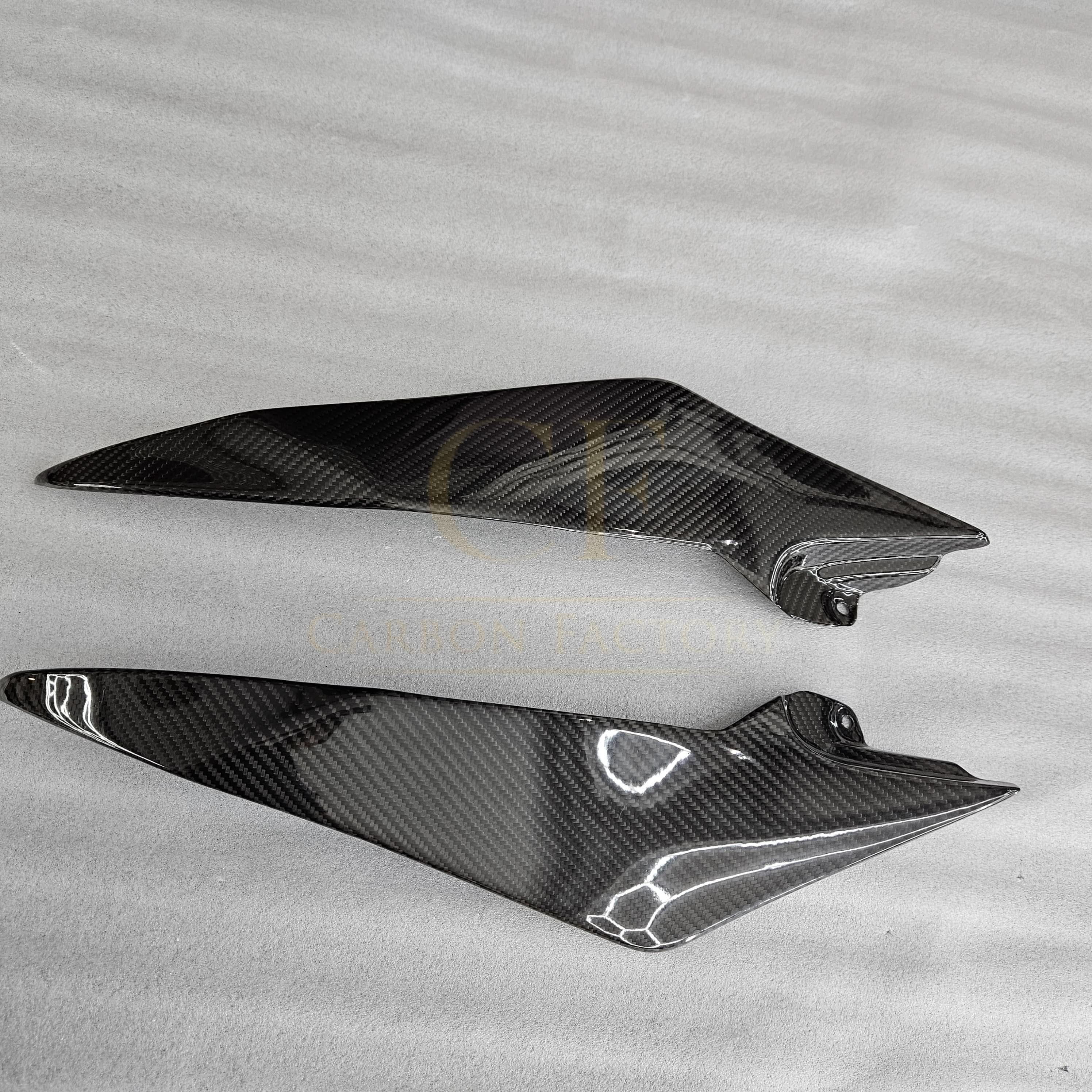 Pre-preg Carbon Fibre Side Panels for Yamaha R6 2008-2015 - Carbon Factory
