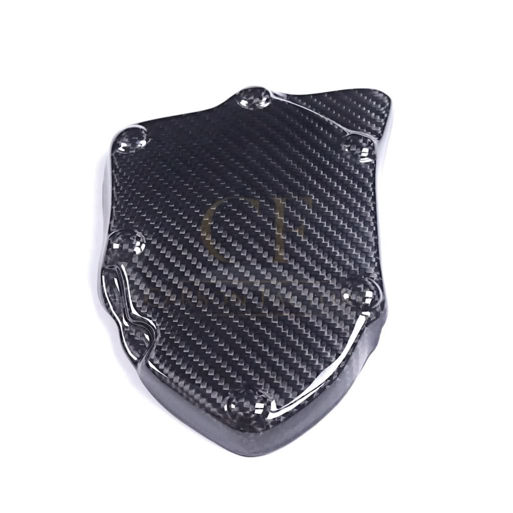 Pre-preg Carbon Fibre Starter Pick Up Protector for Yamaha R6 2008-2015 - Carbon Factory