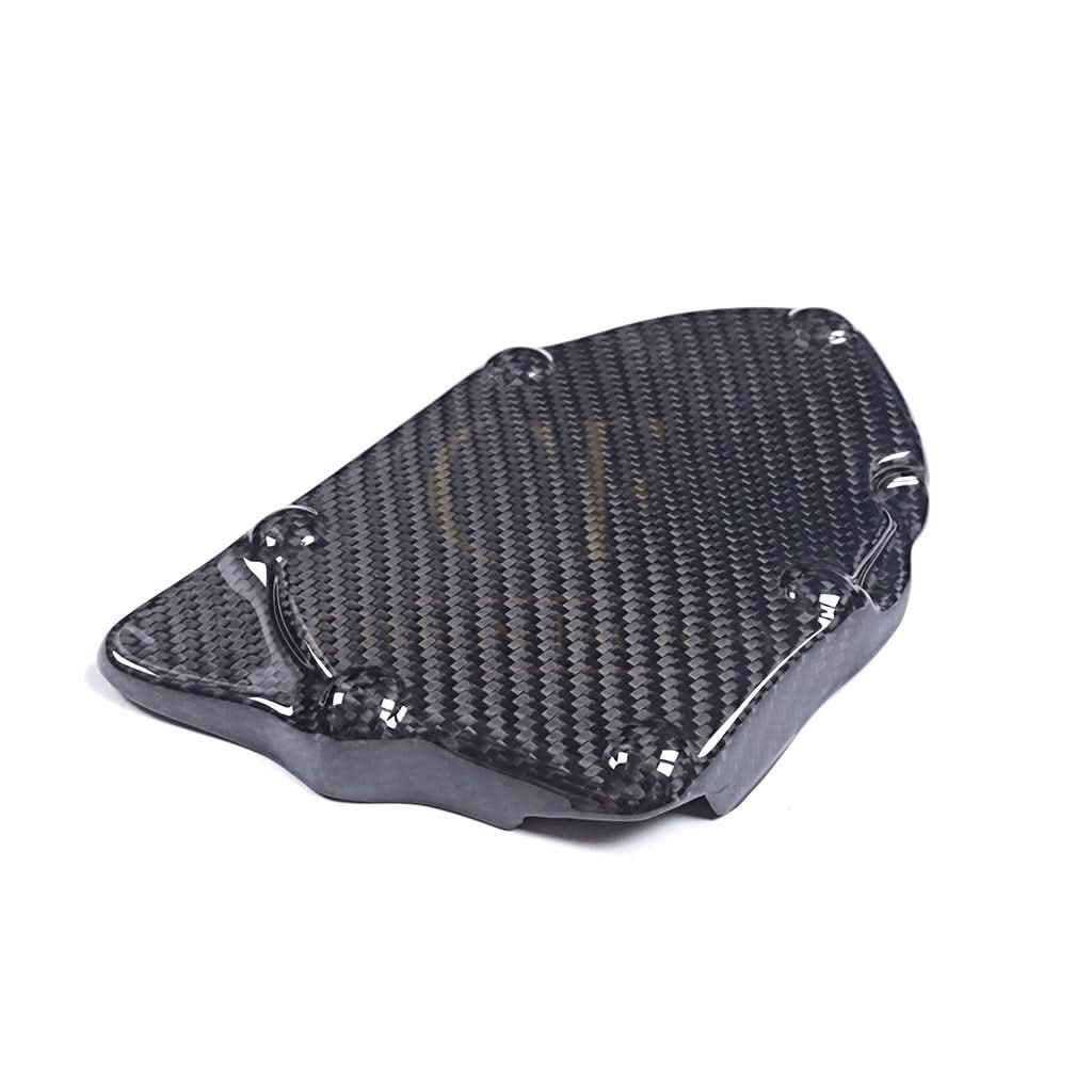 Pre-preg Carbon Fibre Starter Pick Up Protector for Yamaha R6 2008-2015 - Carbon Factory