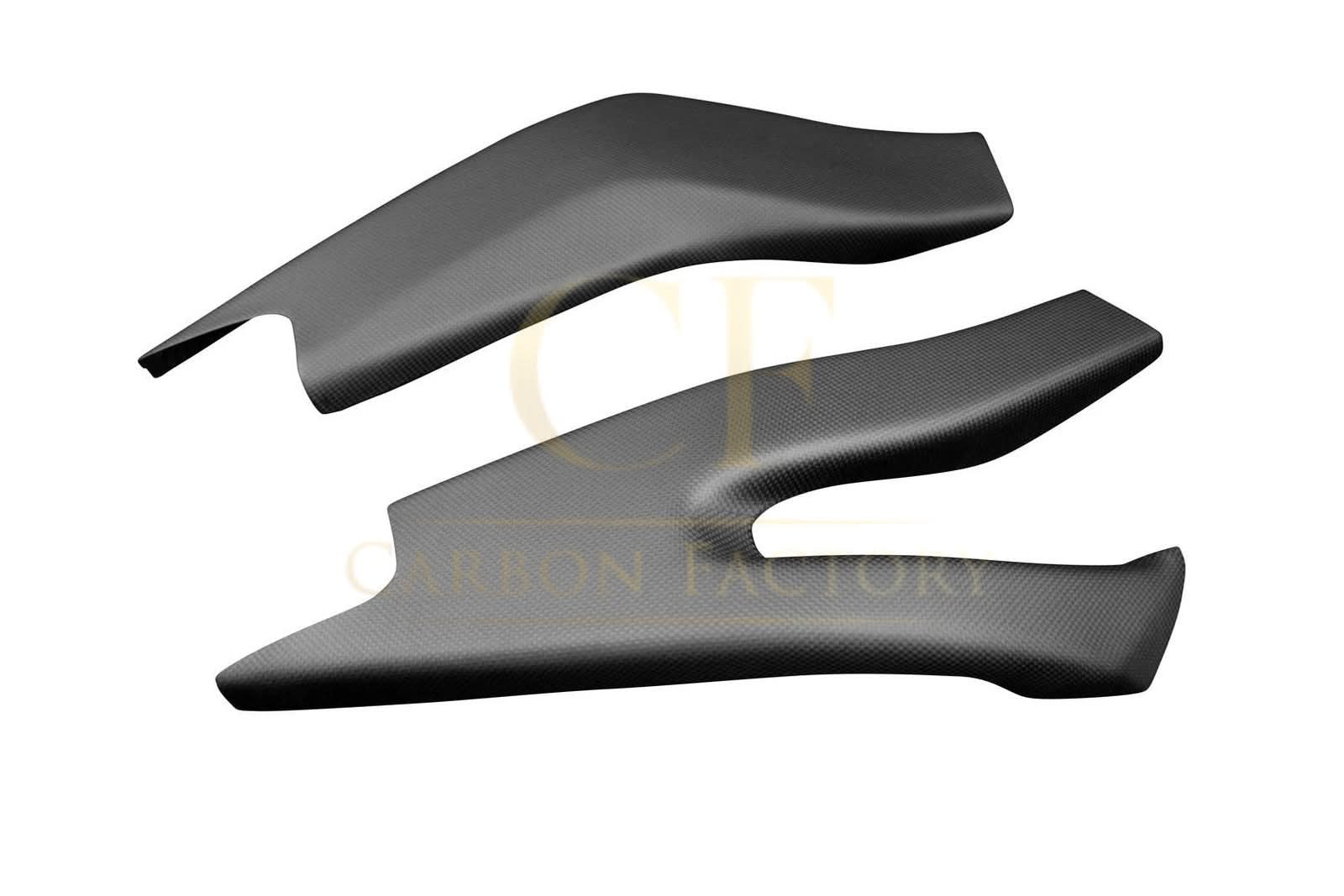 Pre-preg Carbon Fibre Swingarm Cover Protectors for Yamaha R6 2008-2015 - Carbon Factory