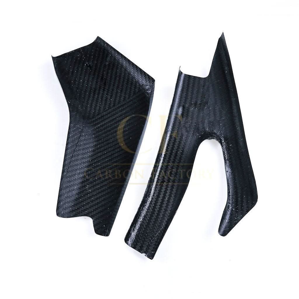 Pre-preg Carbon Fibre Swingarm Covers for Yamaha R6 2017-2022 - Carbon Factory