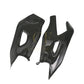 Pre-preg Carbon Fibre Swingarm Covers Protectors for Yamaha R1 2015-2024 - Carbon Factory