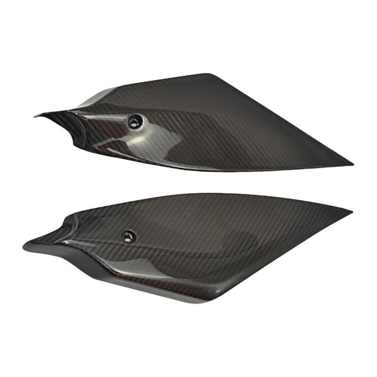 Pre-preg Carbon Fibre Tank Side Covers for Yamaha R6 2017-2022 - Carbon Factory