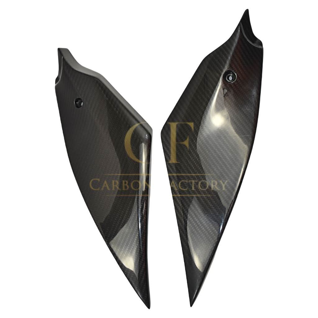 Pre-preg Carbon Fibre Tank Side Covers for Yamaha R6 2017-2022 - Carbon Factory
