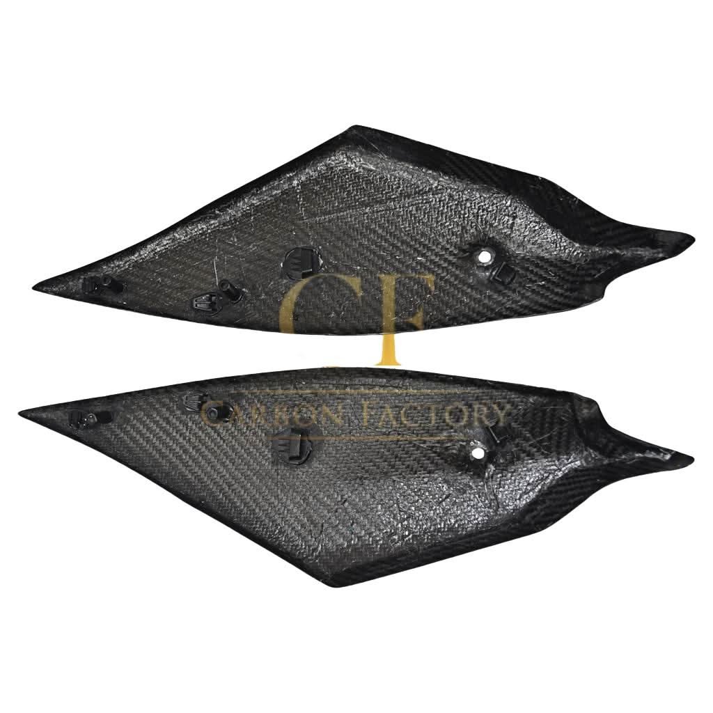 Pre-preg Carbon Fibre Tank Side Covers for Yamaha R6 2017-2022 - Carbon Factory