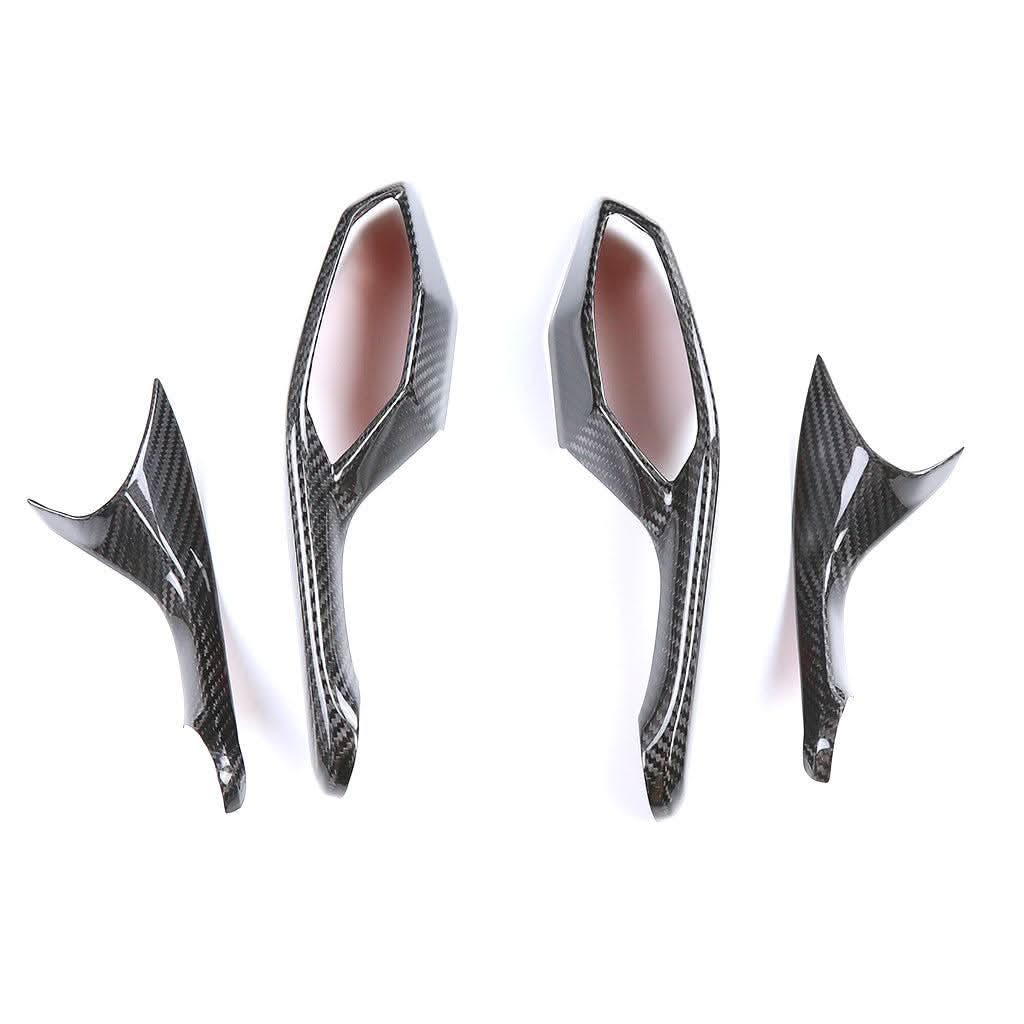 Pre-preg Carbon Fibre Tank Side Fairings for Yamaha R1 2020-2024 - Carbon Factory