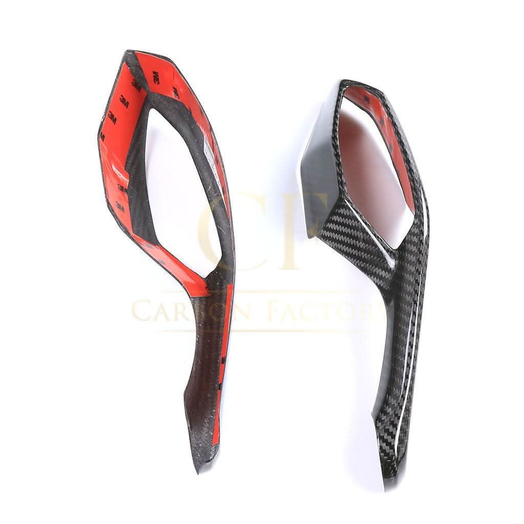 Pre-preg Carbon Fibre Tank Side Fairings for Yamaha R1 2020-2024 - Carbon Factory