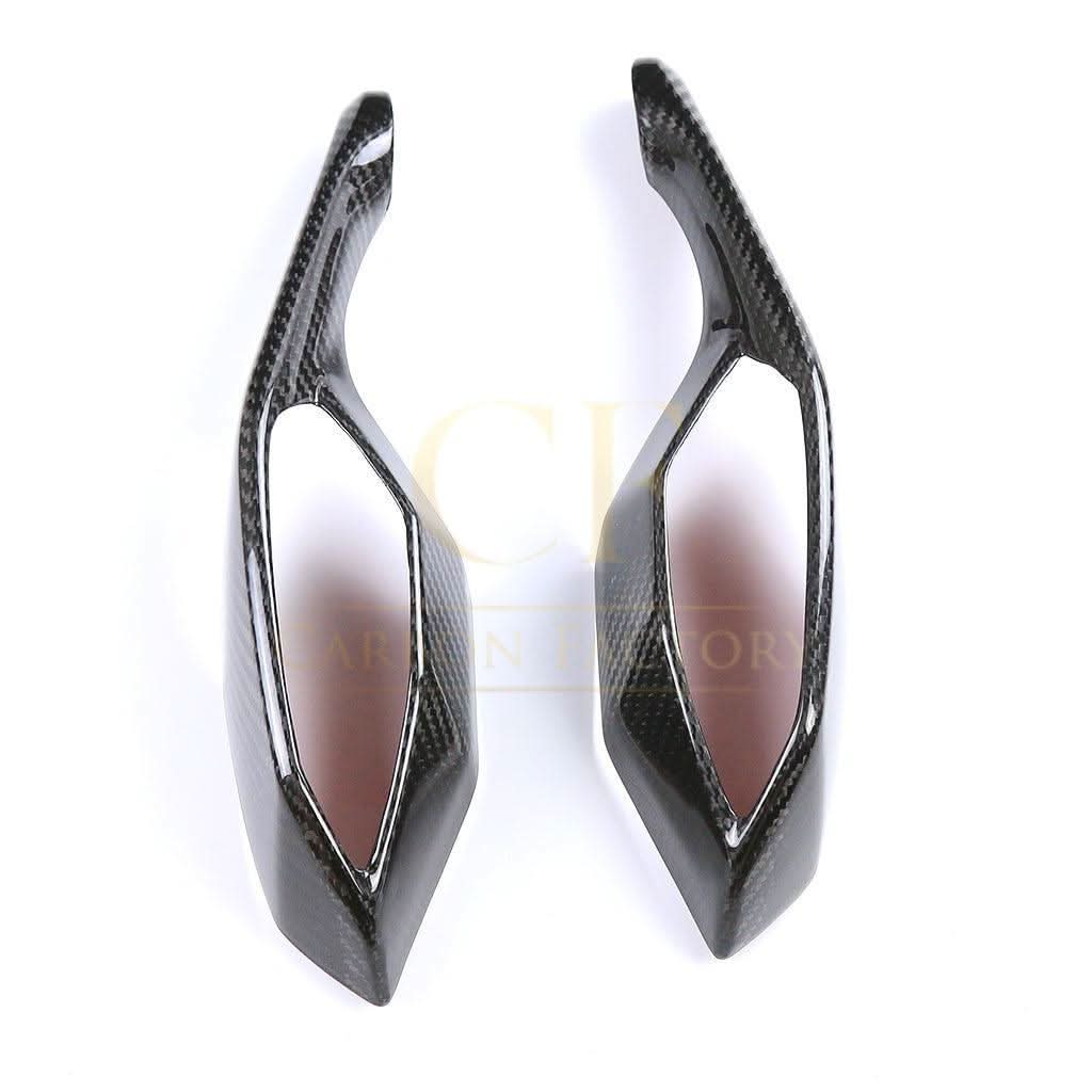 Pre-preg Carbon Fibre Tank Side Fairings for Yamaha R1 2020-2024 - Carbon Factory