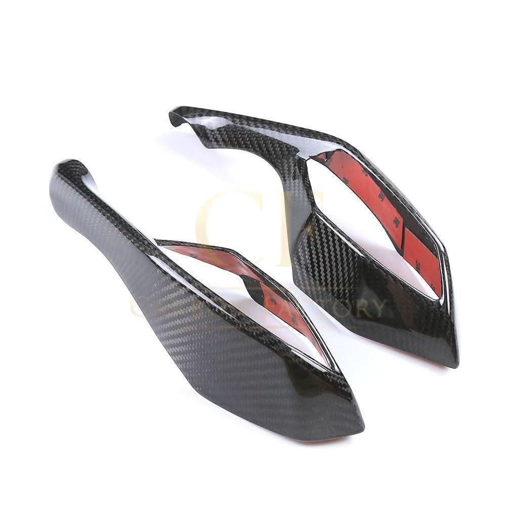 Pre-preg Carbon Fibre Tank Side Fairings for Yamaha R1 2020-2024 - Carbon Factory