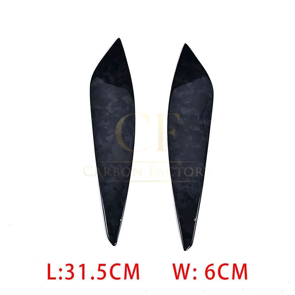 Pre-preg Carbon Fibre Tank Side Fairings for Yamaha R6 2017-2022 - Carbon Factory