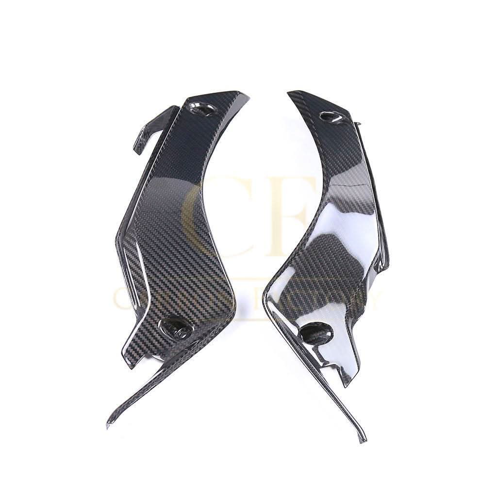 Pre-preg Carbon Fibre Upper Frame Covers for Yamaha R1 2015-2024 - Carbon Factory