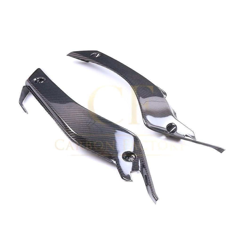 Pre-preg Carbon Fibre Upper Frame Covers for Yamaha R1 2015-2024 - Carbon Factory
