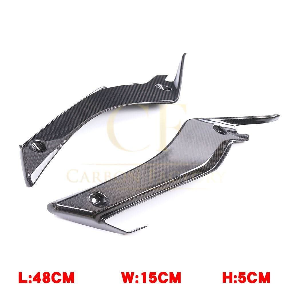 Pre-preg Carbon Fibre Upper Frame Covers for Yamaha R1 2015-2024 - Carbon Factory
