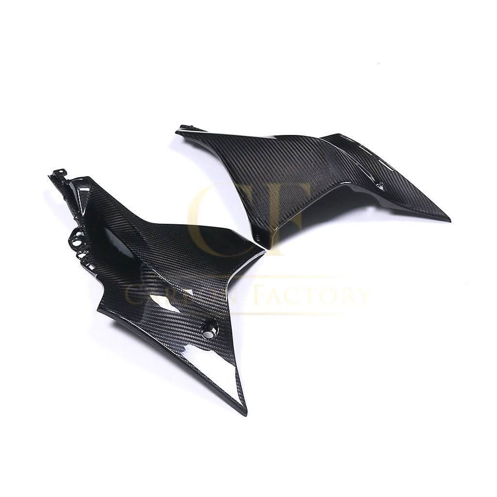 Pre-preg Carbon Fibre Upper Side Fairings for Yamaha R1 2020-2024 - Carbon Factory